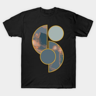 Modern abstract minimalist boho chic contemporary 364 Original T-Shirt